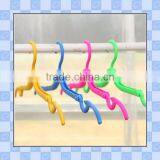 Customized Wholesale Cheap Foldable High Quality Plastic Hanger for Baby Cloth/manufacturer Make Plastic Hanger thumbnail-3