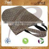 Luxary Handle Jute Tote Bag From India thumbnail-1