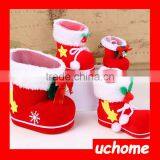 UCHOME Christmas Decoration Shoes Santa Claus Shoes For Candy Pens thumbnail-6