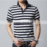 Stripe High Quality Polo Men Tshirt ,casual Men or Women Polo,couple Polo t Shirt for Sporting thumbnail-3