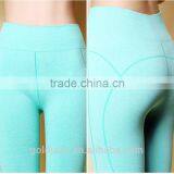 2017 Plus Size Hips Push Up Solid Color Sex Womens Yoga Pants Fitness thumbnail-5