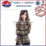 Women's Yarn Dyed Brushed Flannel Shirt thumbnail-1