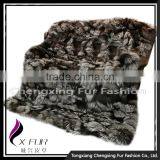 CX-D-116 New Design Bedding Sets / Fox Fur Blanket / Bed Cover thumbnail-4