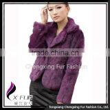 CX-G-A-201 New Fashion Rabbit Fur Winter Jacket Woman Clothes thumbnail-1