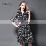 MAXNEGIO Elegant Casual Polyester Cute Dress for Women thumbnail-1