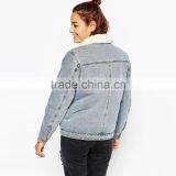 Windproof Fur Fleece Jacket Woman for Winter Outdoor Use Customized thumbnail-2