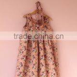 Baby Cotton Frocks Designs Dress Girls Floral Patterns Vintage Ruffle Sleeve Casual Dresses thumbnail-4