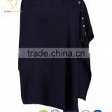 Colors Bottom Design Womens Knitted Wool Capes and Ponchos thumbnail-1