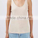 Scoop Front And Back Neckline Slinky Vest for Women thumbnail-1