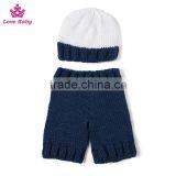 2pcs Set Newborn Infant Baby Boy Photography Prop Costume Cute Cap Pants thumbnail-2