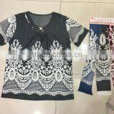 Top Fashion Ladies Deep V-Neck Shirt New Style Big Sleeve Knitted Blouse Women thumbnail-1