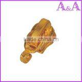 #3 fancy golden zipper slider A/L