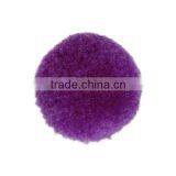 Cashmere Pom Pom Balls DIY Craft Decoration Purple Round 20mm Dia. thumbnail-1
