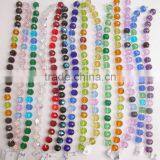 Glass Crystal Beads With Facetted