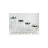 Four Glass Bottles Set With Color Box thumbnail-1