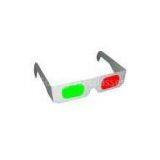 OEM Wide Arm ABS Plastic 0.20mm PET Filter Red Green 3d Glasses for 3D Movies,books thumbnail-1