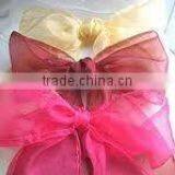 Organza Sash for Chair Cover 6"x108" Beautiful Organza Chair Sash