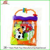0-12 Month Baby Rattles Teether Toys Soft Plush Waterproof Baby Bath Book thumbnail-5