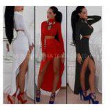 LATEST TWO PIECES BODYCON DRESS