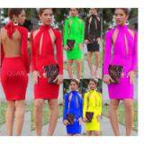 HALTER NECK BODYCON DRESS