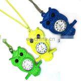 Vogue Women's Cute Owl Pendant Necklace Watch thumbnail-3