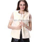 Wholesale Women Beades Jacket Lady Winter Waistcoat Vest Coat