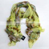 Yellow Spring Summer Colorful String Scarf thumbnail-1