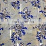 Multicolor Lace Stretch Floral Embroidered Polyester 3d Tulle Lace Fabric thumbnail-4