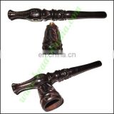 Handmade real ebony wood smoking pipe, size : 5 inch pipe