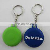 Custom Double Sides 3d Embossed Logo Pvc Keychains thumbnail-3