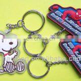 Promotion Souvenir Gifts Custom Shapes and Logo Rubber Keyring,soft Pvc Keychains