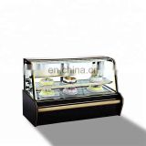 Curved Glass Door Arch Shape Commercial Display Cake Refrigerator Showcase Bakery Cake Display Chiller