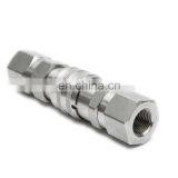 Half Size of Wide Range Pipe Hydraulic Fittings With Hardened Sleeve and Nipple for Mobile Working Equipment thumbnail-2