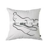 RAWHOUSE Cotton Canvas Cushion Covers Leopard Print Cushions Image thumbnail-3