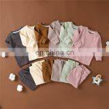 Support Mix-Size & Colors In-stock Online Order Baby Clothes Cotton Autumn Winter Long Sleeve Pajamas Sets thumbnail-3