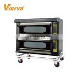 2 Deck 4 Tray Industrial Commercial Bakery Bread And Cake Electric Baking Oven For Sale thumbnail-6