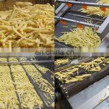 Industrial Automatic French Fries Sweet Potato Chips Peeler Slicer Washing Frying Making Machine Price thumbnail-5