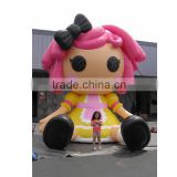Favorable inflatable advertising girl characters in sell