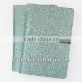 A5 Notebook Embossed Design Leather Agenda thumbnail-1