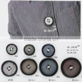 High quality wholesale plastic resin button for men' coats