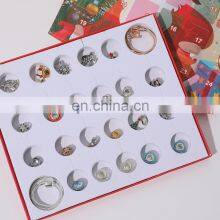 Custom Design Christmas Countdown Advent Calendar Favor Gifts Box for Hair Accessories Jewelry Earring thumbnail-4