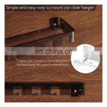 Hat Rack Holder,Acrylic Hanger With 7 Hooks,Baseball Caps Rack for Closet Door Wall Mount thumbnail-5