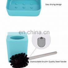 Cost-effective Plastic Special Shape Blue 4 Pcs Soft Collection Bath Accessory Bath Accessories Bath Room Accessories thumbnail-5