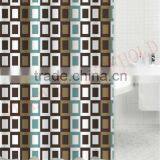 Unique Block Design Shower Curtains Wholesale Polyester Shower Curtain thumbnail-1