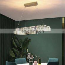 New Design Indoor Decoration Living Room Dining Room LED Crystal Modern Pendant Lamp thumbnail-1