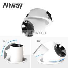 Newest Design 355 Degree Adjustable Show Store Shopping Mall Ceiling Light COB 20W LED Spotlight thumbnail-4