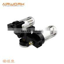BC2000 Airtac Type Air Treatment Processing Filter Regulator Lubricator Three Unit thumbnail-4