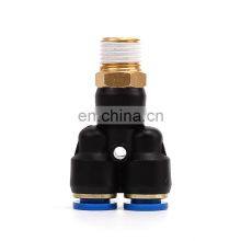 Manufacturer Wholesale SNS SPLL Series Pneumatic Elbow Male Thread Quick Connect Pipe Fittings Tube Joints thumbnail-2