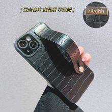 Wristband Crocodile Skin Full Body Case For Apple 13/7/8p Leather For Iphone 14 Eco Friendly Mobile Phone Case 11pro Max thumbnail-4