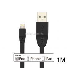 Tangle Free 3ft Flat MFI USB Cable for Iphone 8 thumbnail-4
